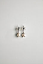 Boucles d'oreilles pierre de naissance - Perle d'eau douce (juin) - Pureté