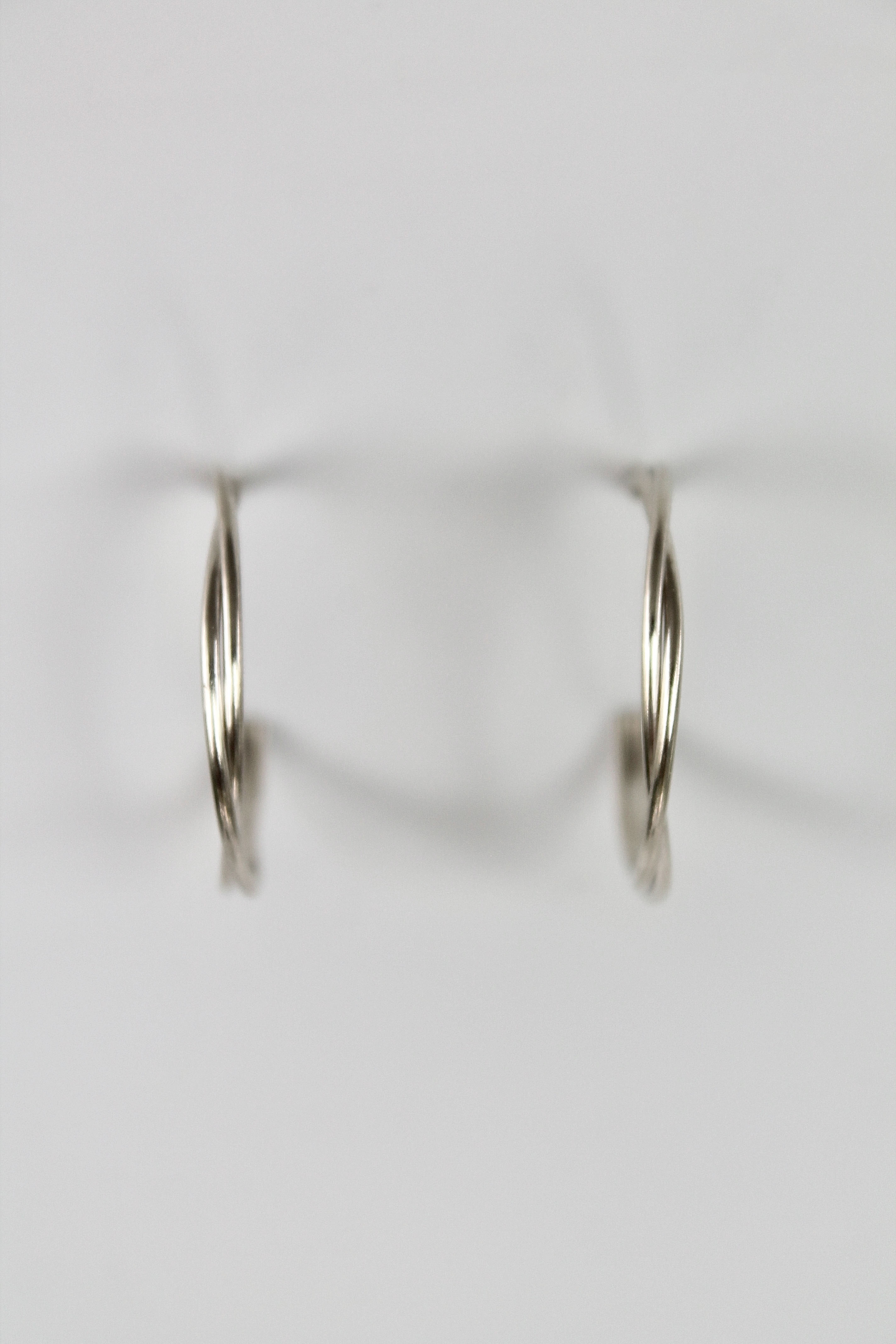 Twisted Wire Hoops