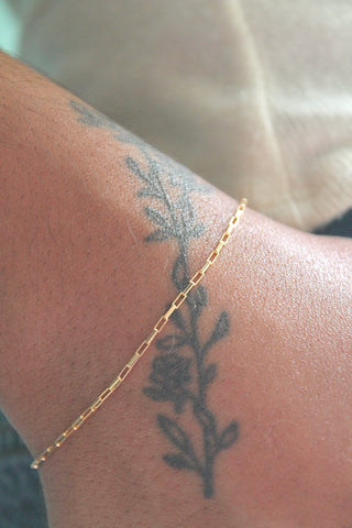 Venetian Box Chain Bracelet