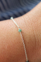 Multi Birthstone Bracelet - Emerald (May) - Rejuvenation