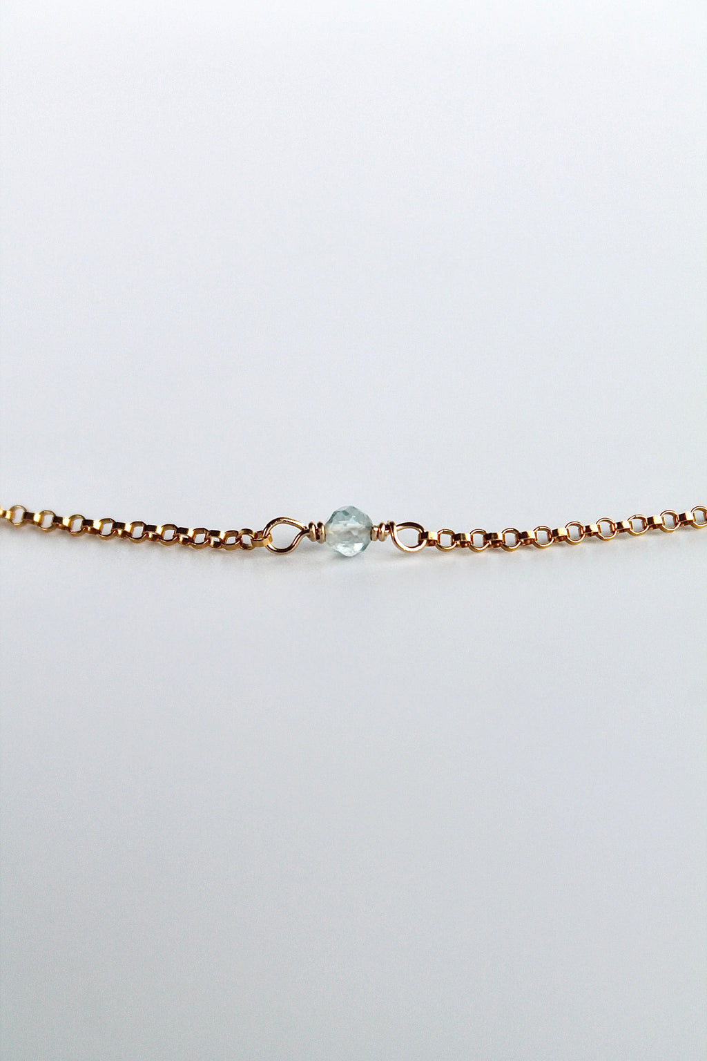 Bracelet multi-pierres de naissance - Aigue-marine (mars) - Profondeur émotionnelle