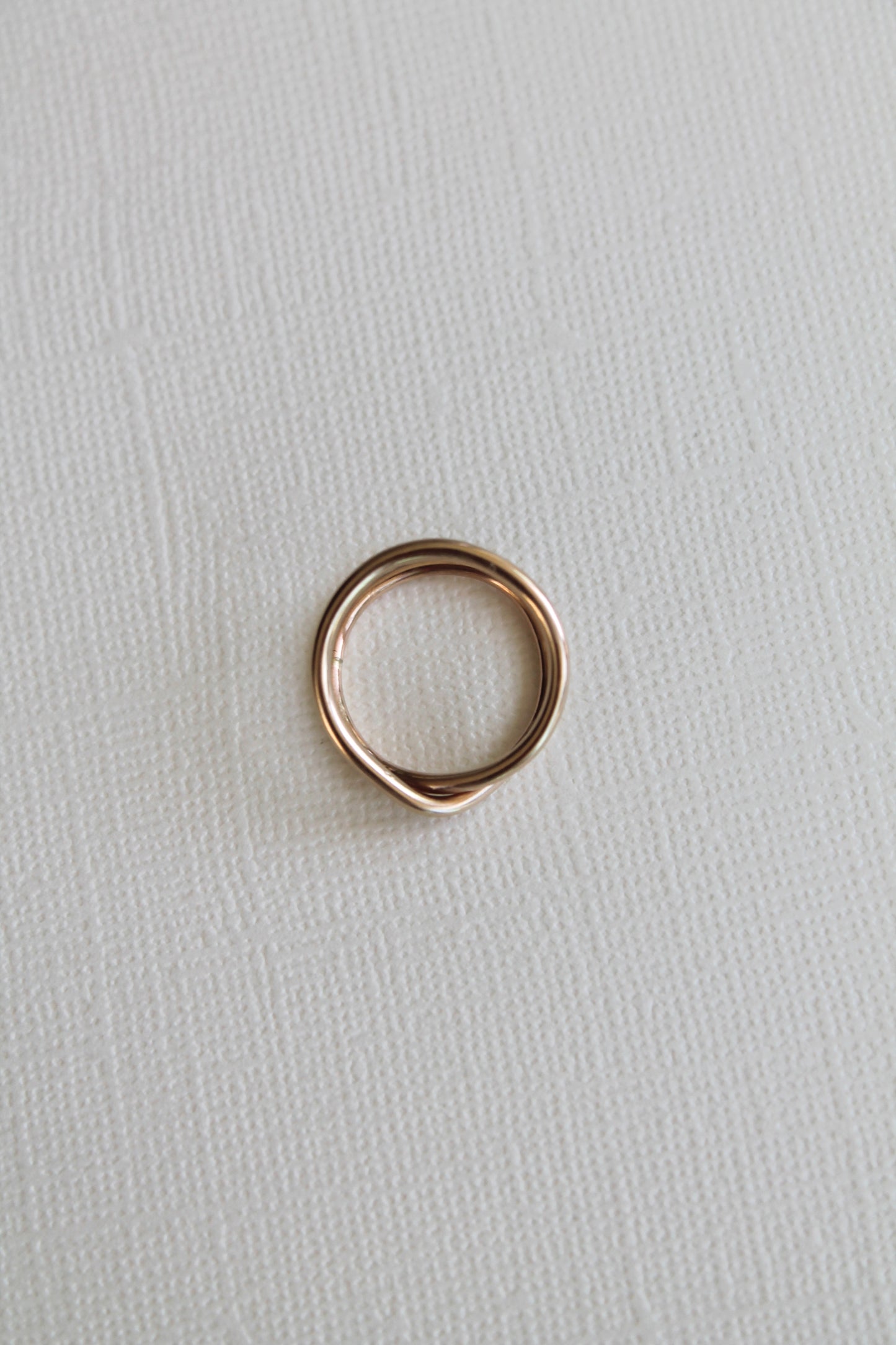 "X" CONVERTIBLE RING - 14K GOLD FILLED