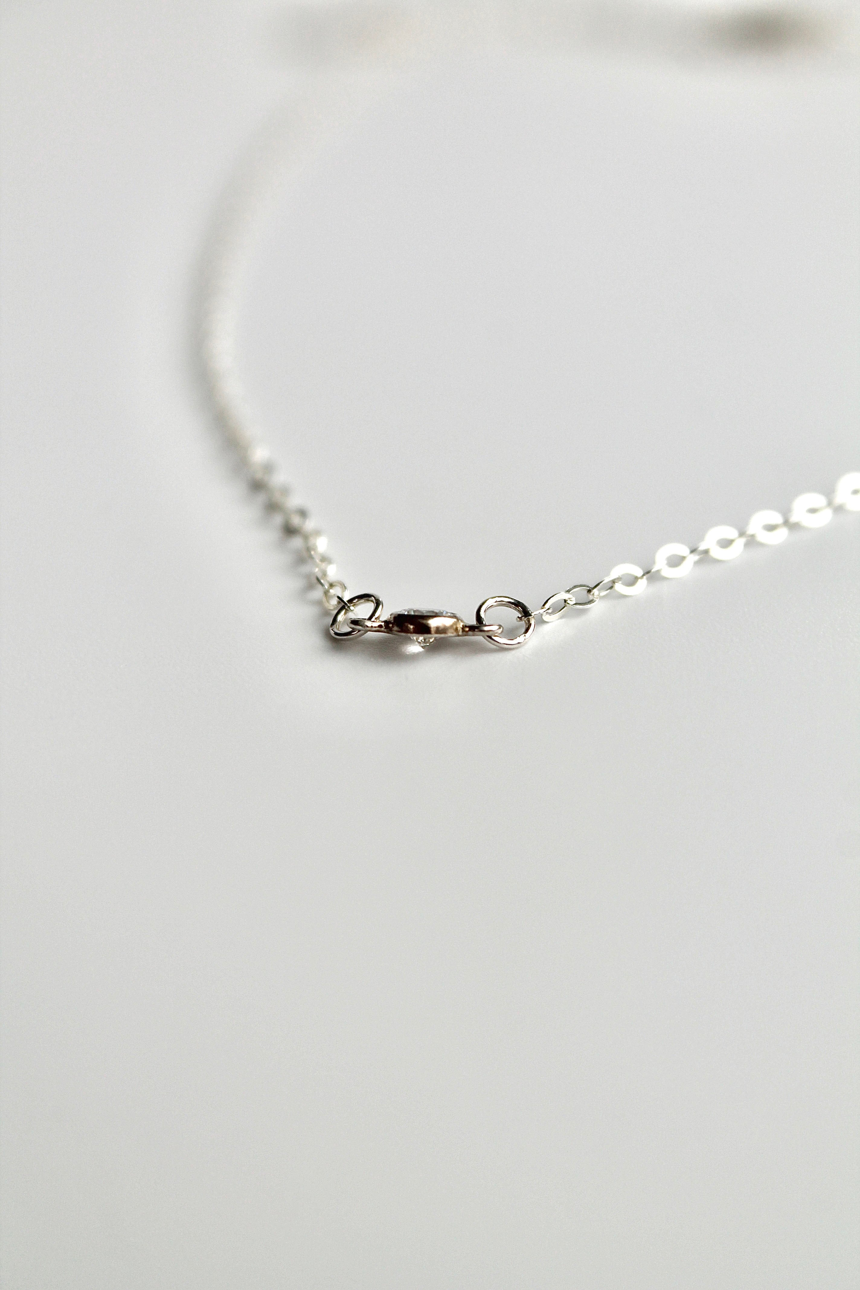 Delicate Choker Charm Necklace