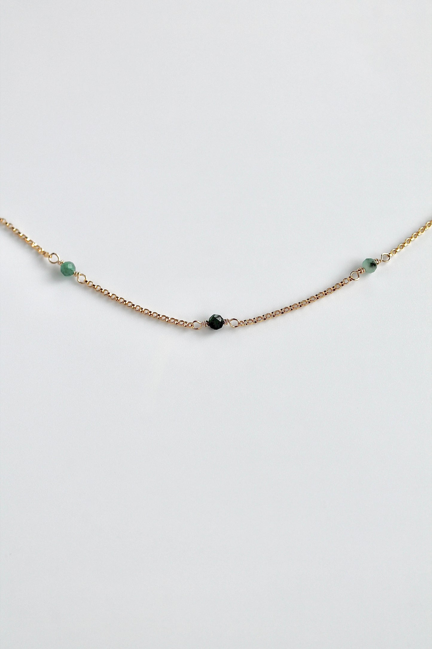 Multi Birthstone Bracelet - Emerald (May) - Rejuvenation