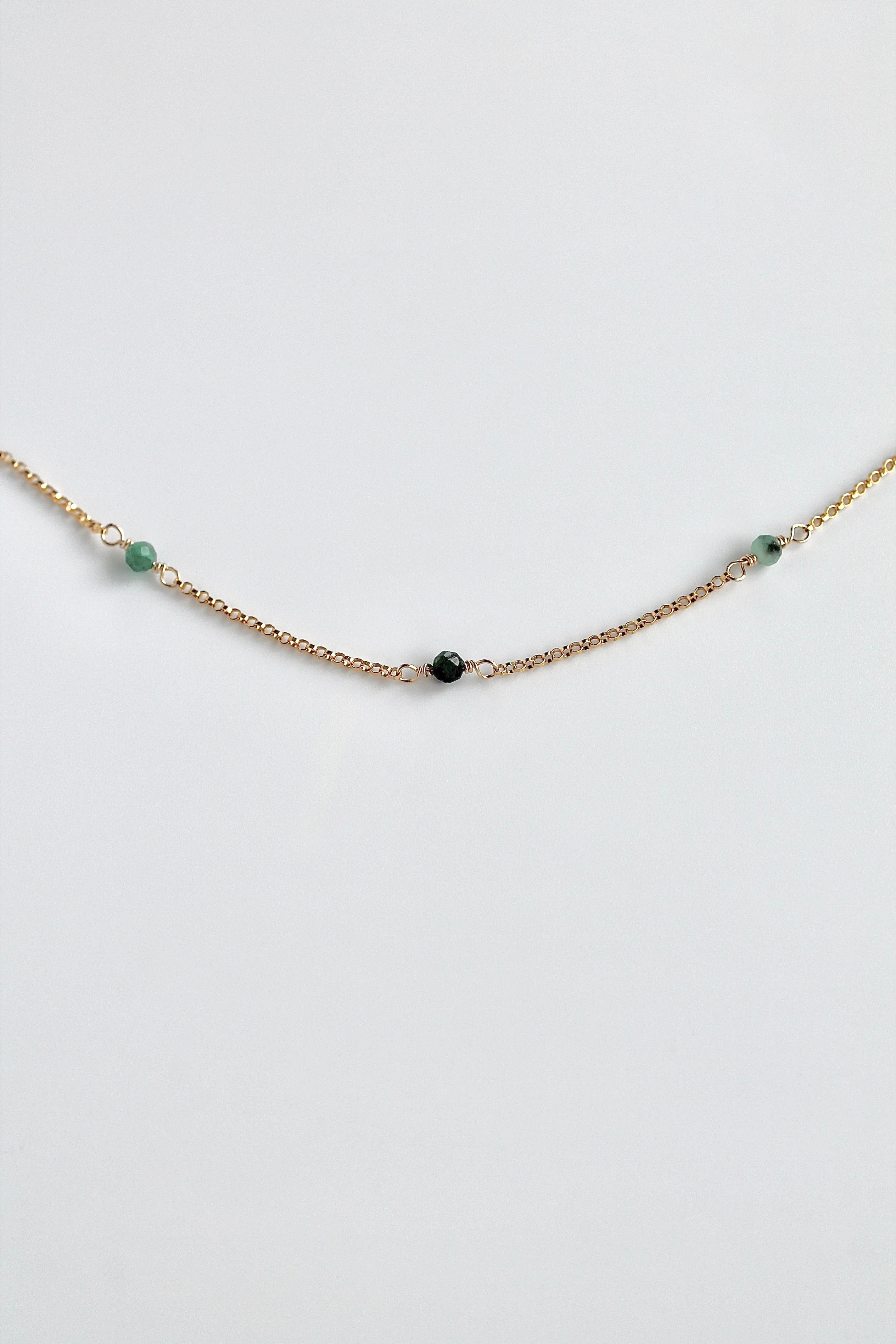 Multi Birthstone Bracelet - Emerald (May) - Rejuvenation