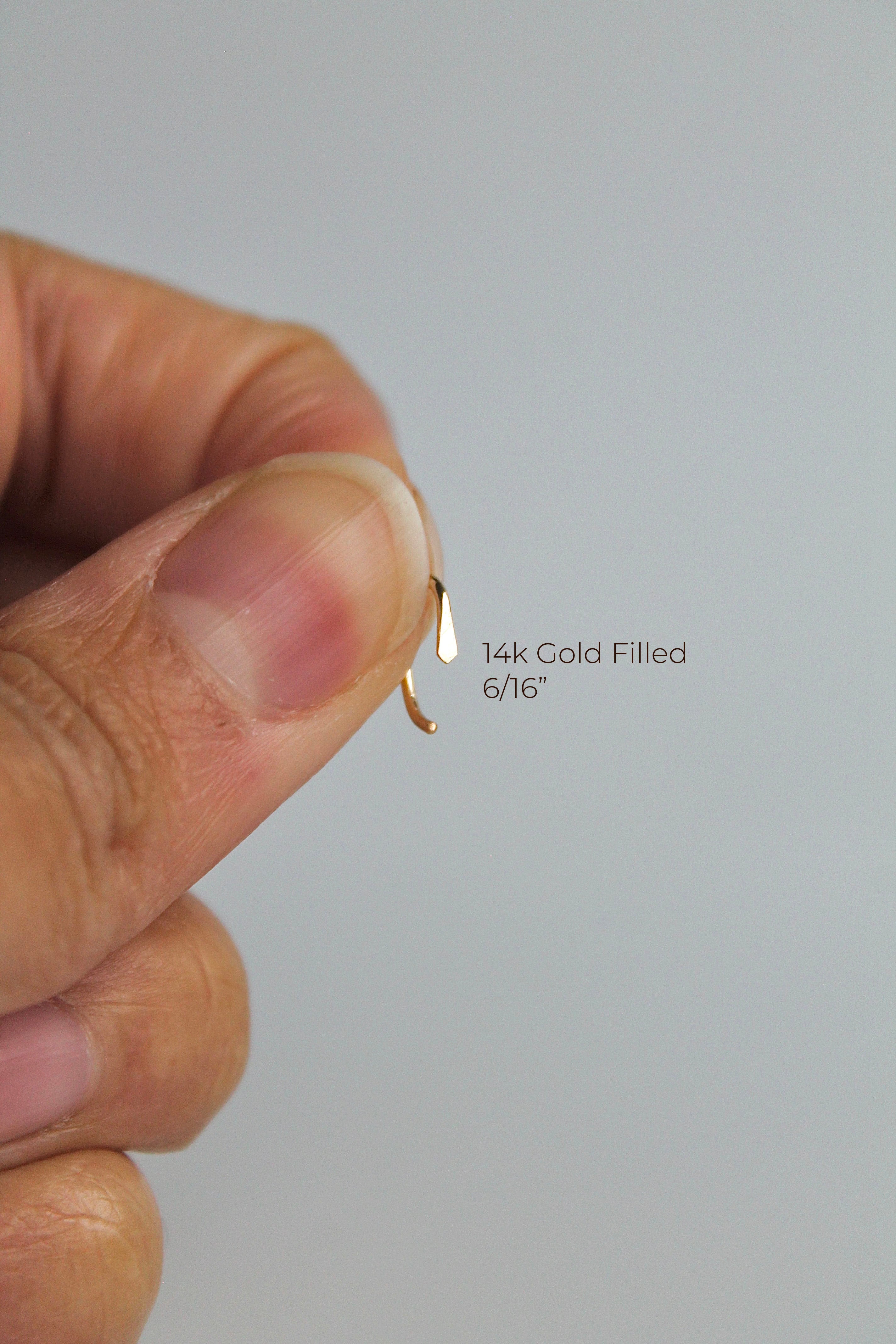 Hammered Sleeper Claw Studs