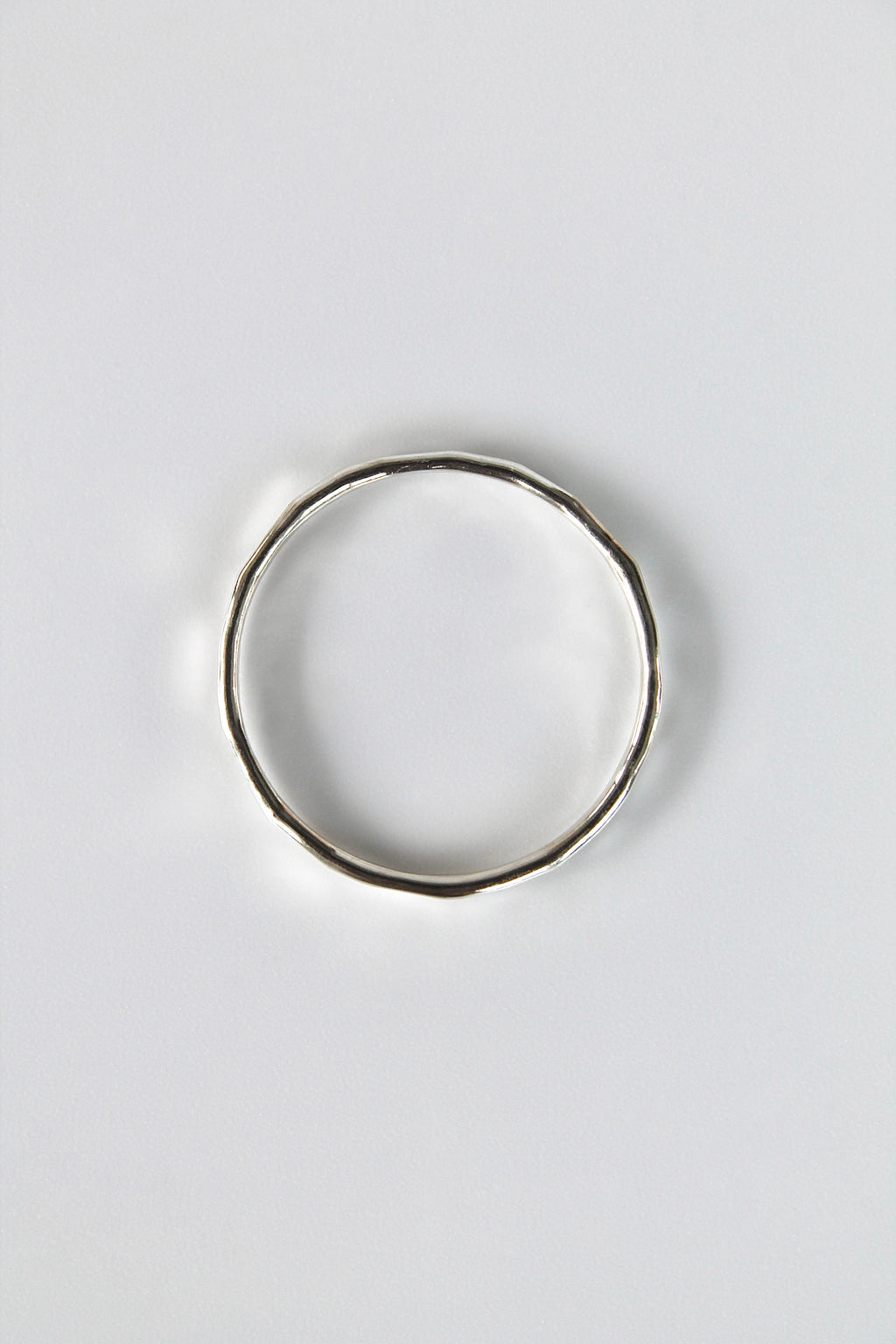Hammered Mini Band Ring