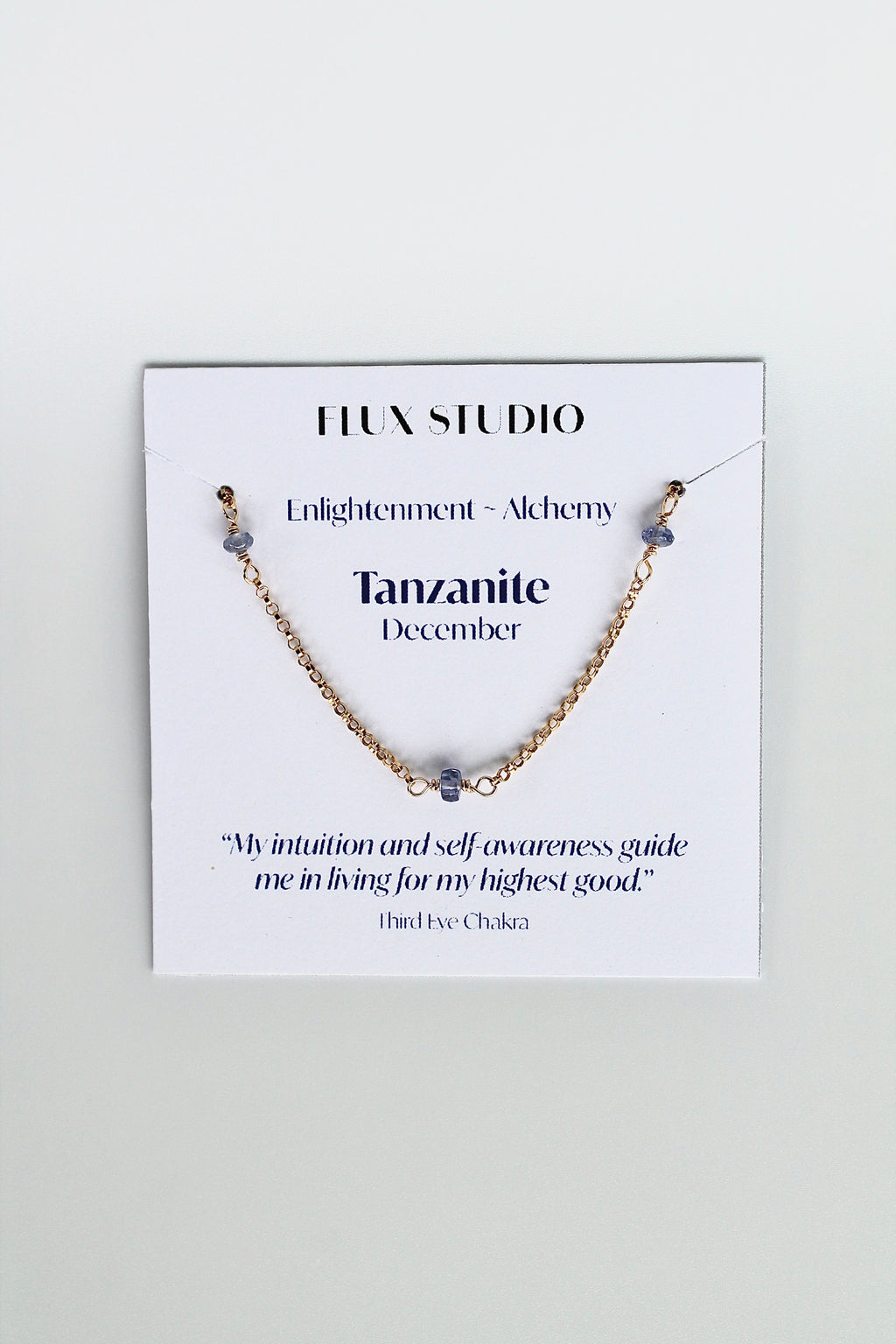 Multi Birthstone Bracelet - Tanzanite (December) - Enlightenment