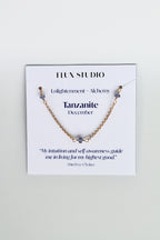Multi Birthstone Bracelet - Tanzanite (December) - Enlightenment