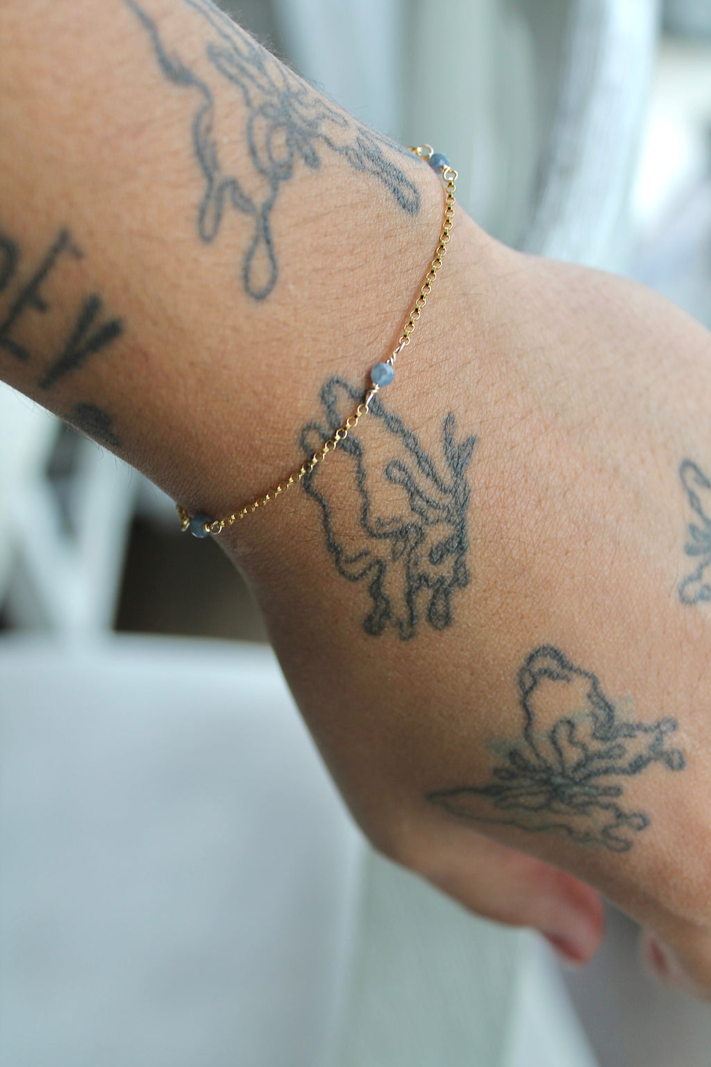 Multi Birthstone Bracelet - Sapphire (September) - Wisdom