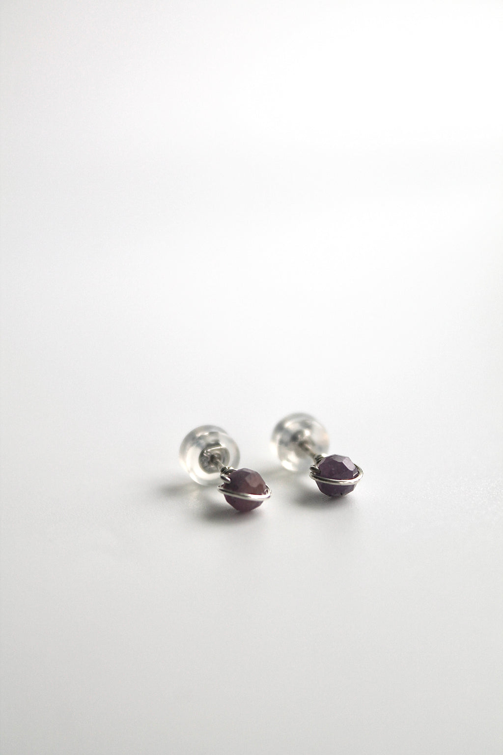 Birthstone Studs - Ruby (July) - Passion