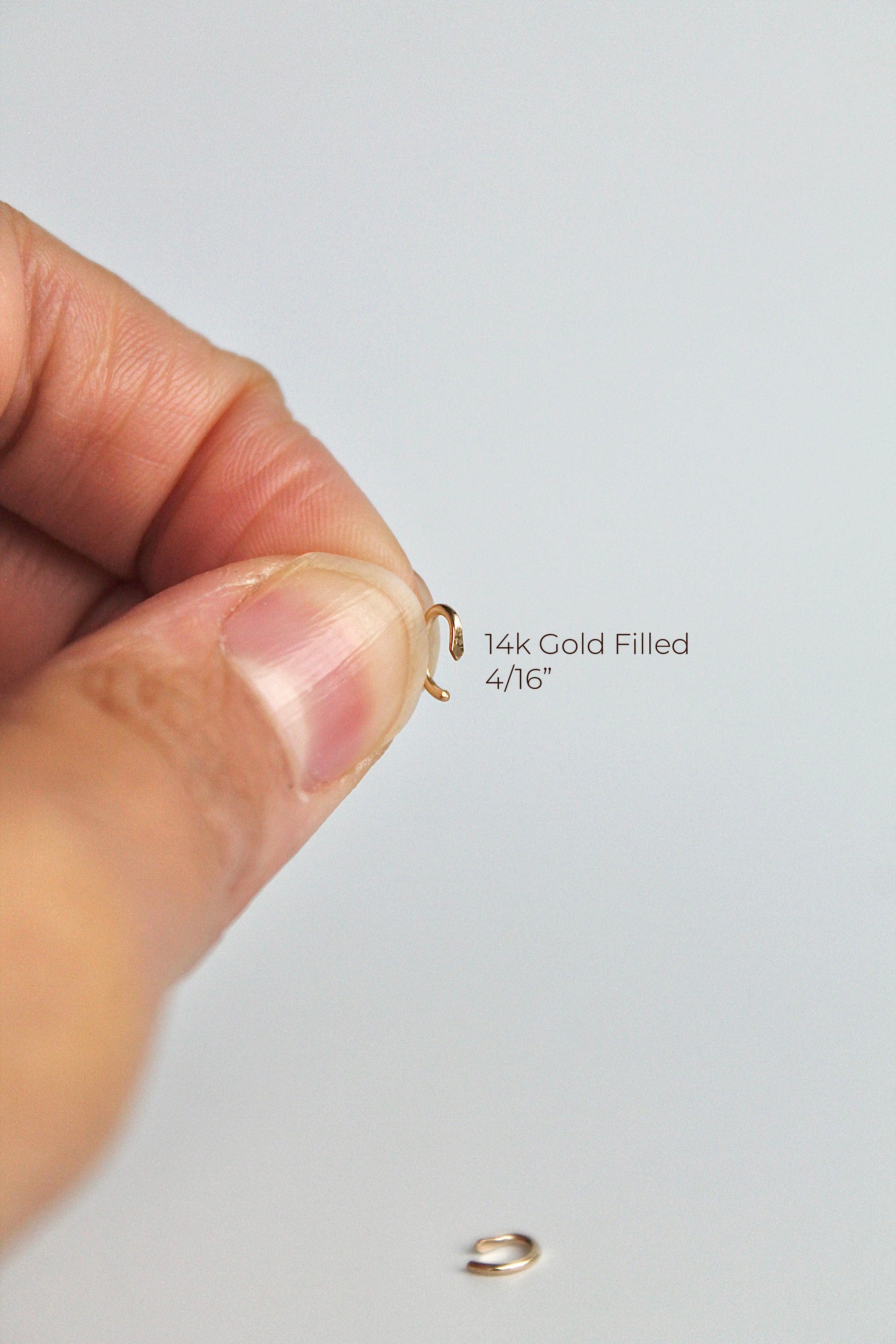 Hammered Sleeper Claw Studs