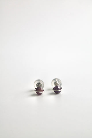 Birthstone Studs - Ruby (July) - Passion