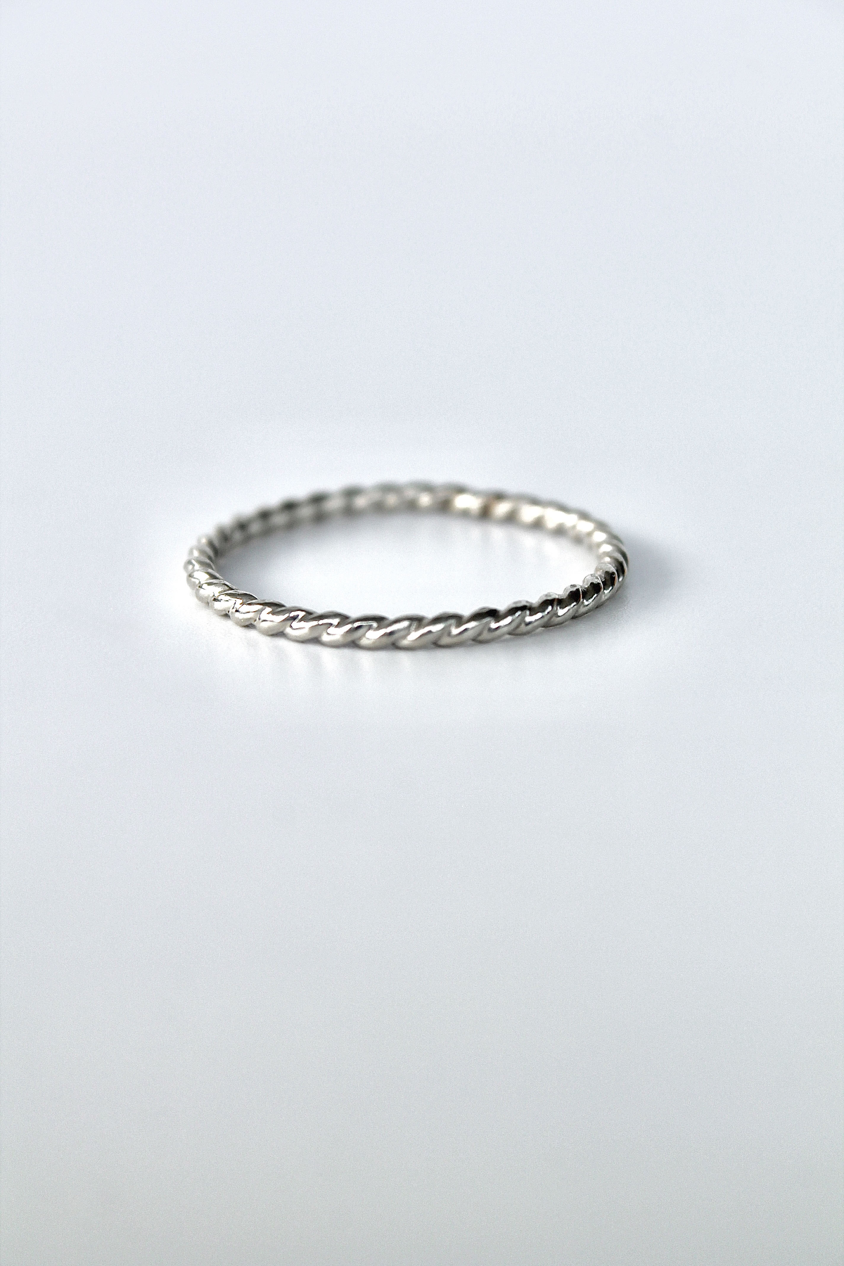Twisted Eternity Band Ring