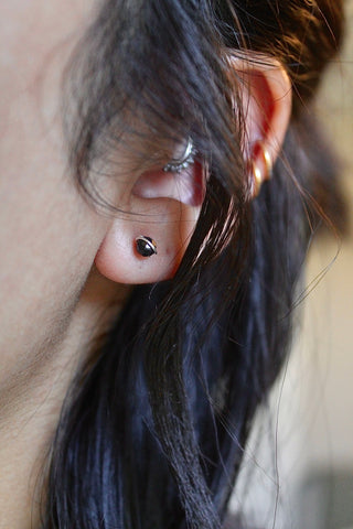 Birthstone Studs - Tourmaline (October) - Alignment