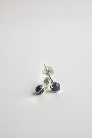 Birthstone Studs - Sapphire (September) - Wisdom