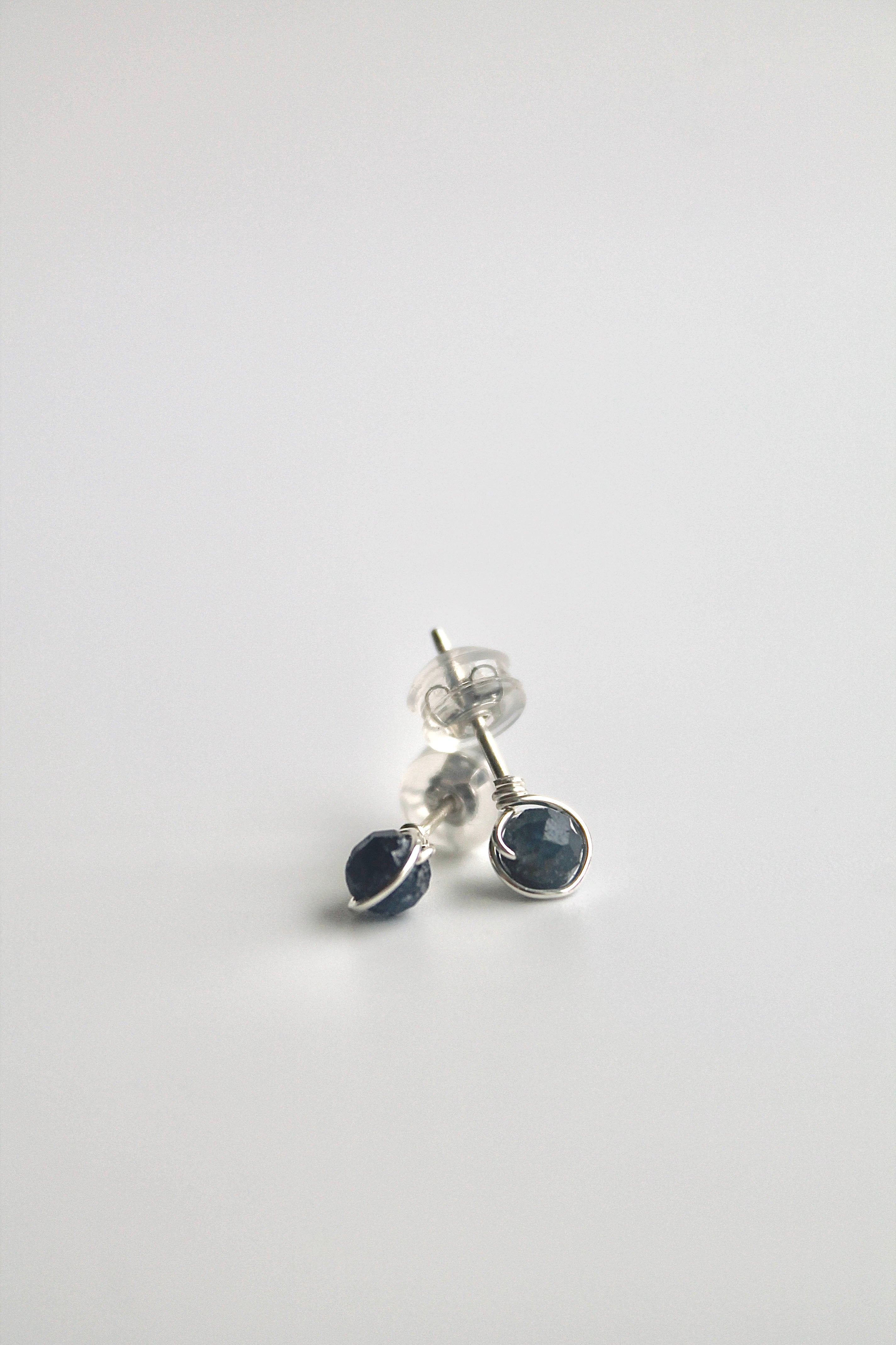 Birthstone Studs - Sapphire (September) - Wisdom