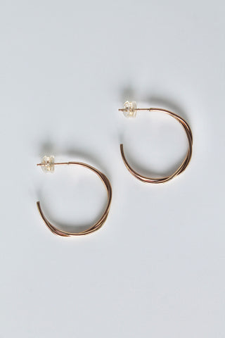 Twisted Wire Hoops