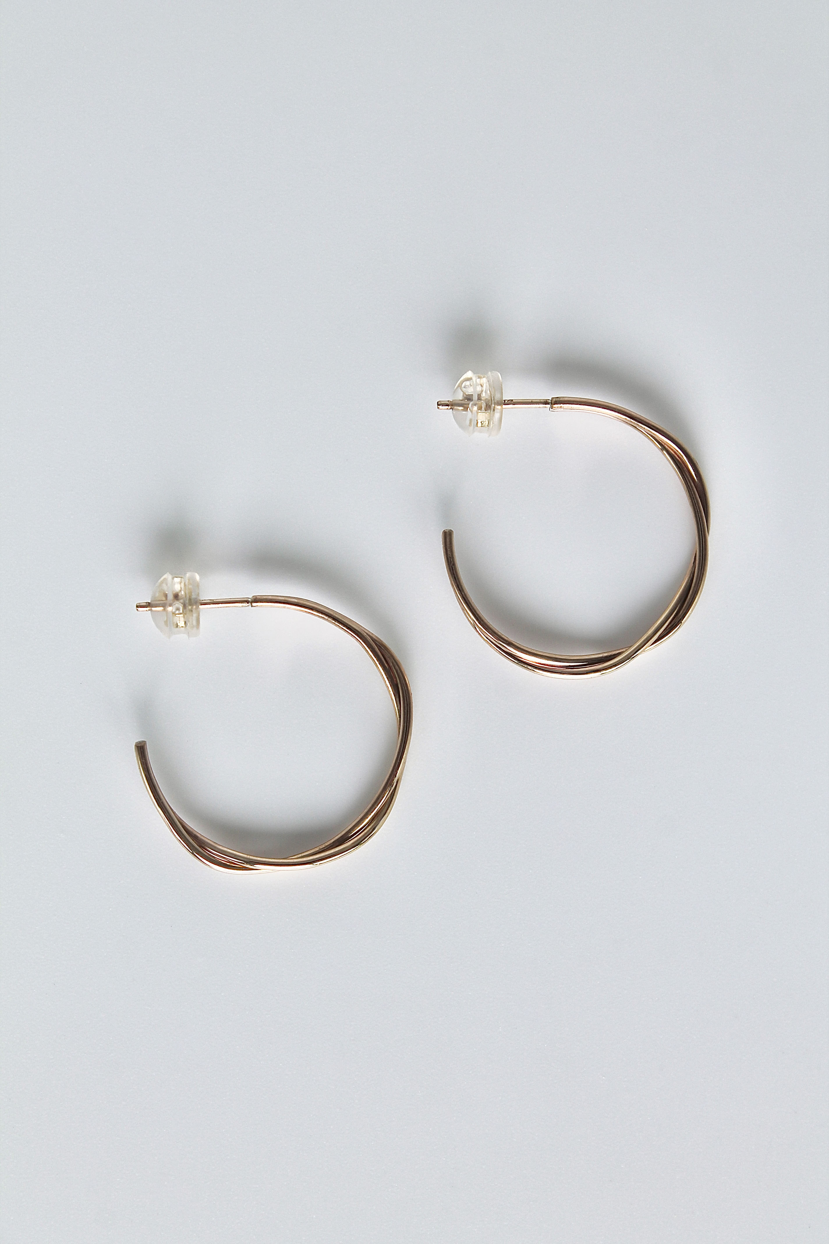 Twisted Wire Hoops