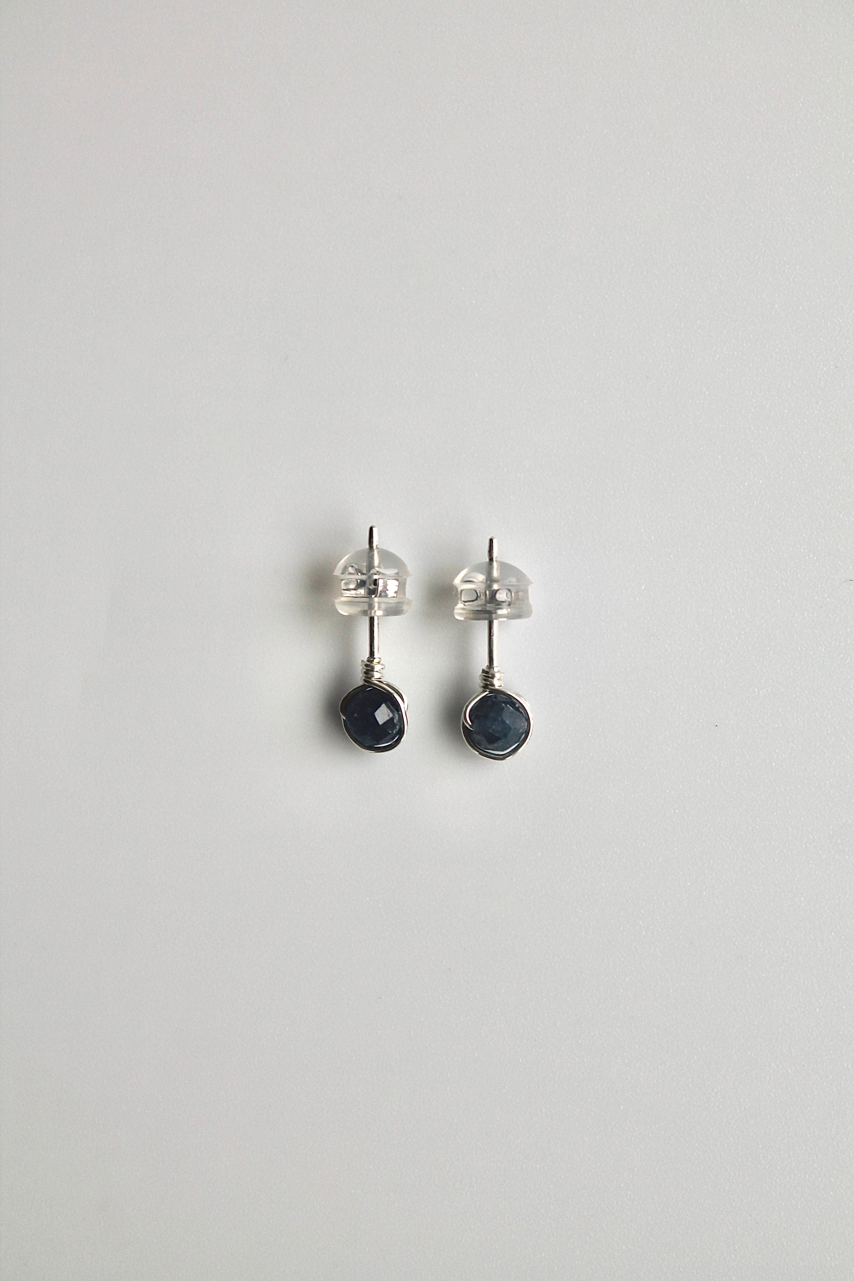 Birthstone Studs - Sapphire (September) - Wisdom