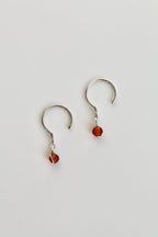 Threader Hoops (Carnelian)