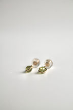 Birthstone Studs - Peridot (August) - Good Fortune