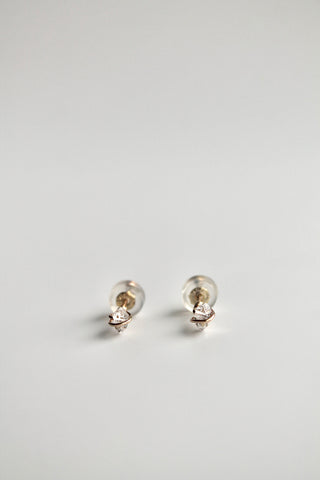 Birthstone Studs - Herkimer Diamond (April) - Divine Connection