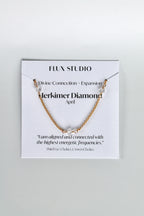 Multi Birthstone Bracelet - Herkimer Diamond (April) - Divine Connection