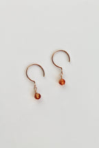 Threader Hoops (Carnelian)