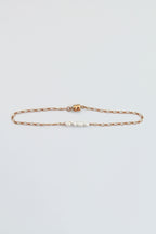 Pearl Bar Chain Bracelet