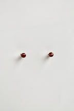 Birthstone Studs - Garnet (January) - Manifestation