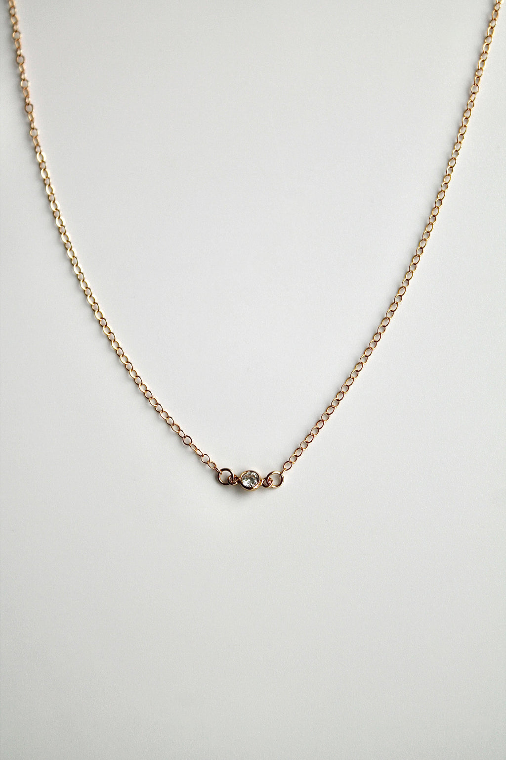 Delicate Choker Charm Necklace