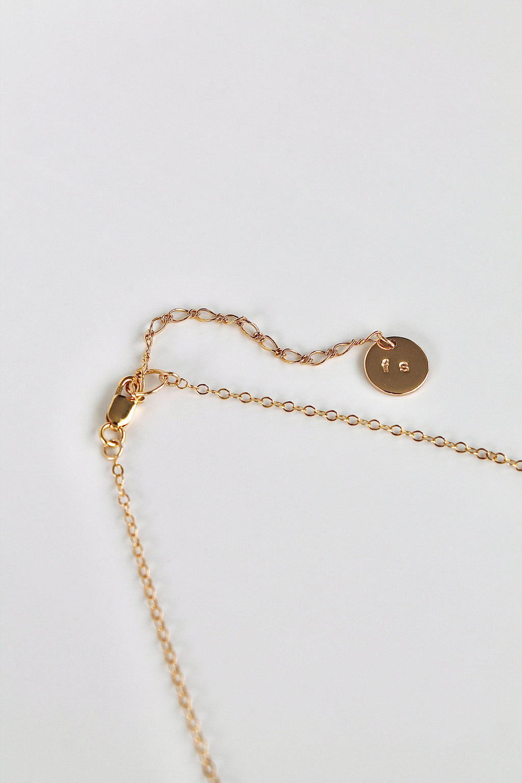 Custom Stamped Charm Necklace