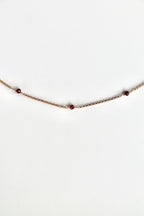 Pulsera con múltiples piedras de nacimiento: Granate (enero) - Manifestación