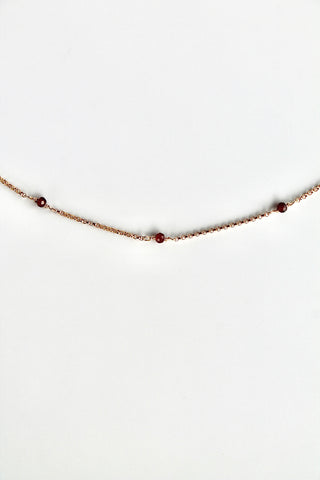 Multi Birthstone Bracelet - Garnet (January) - Manifestation