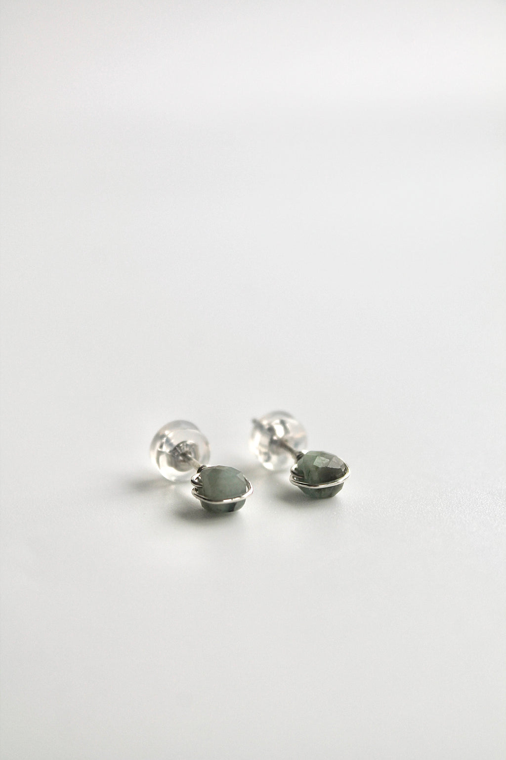 Birthstone Studs - Emerald (May) - Rejuvenation