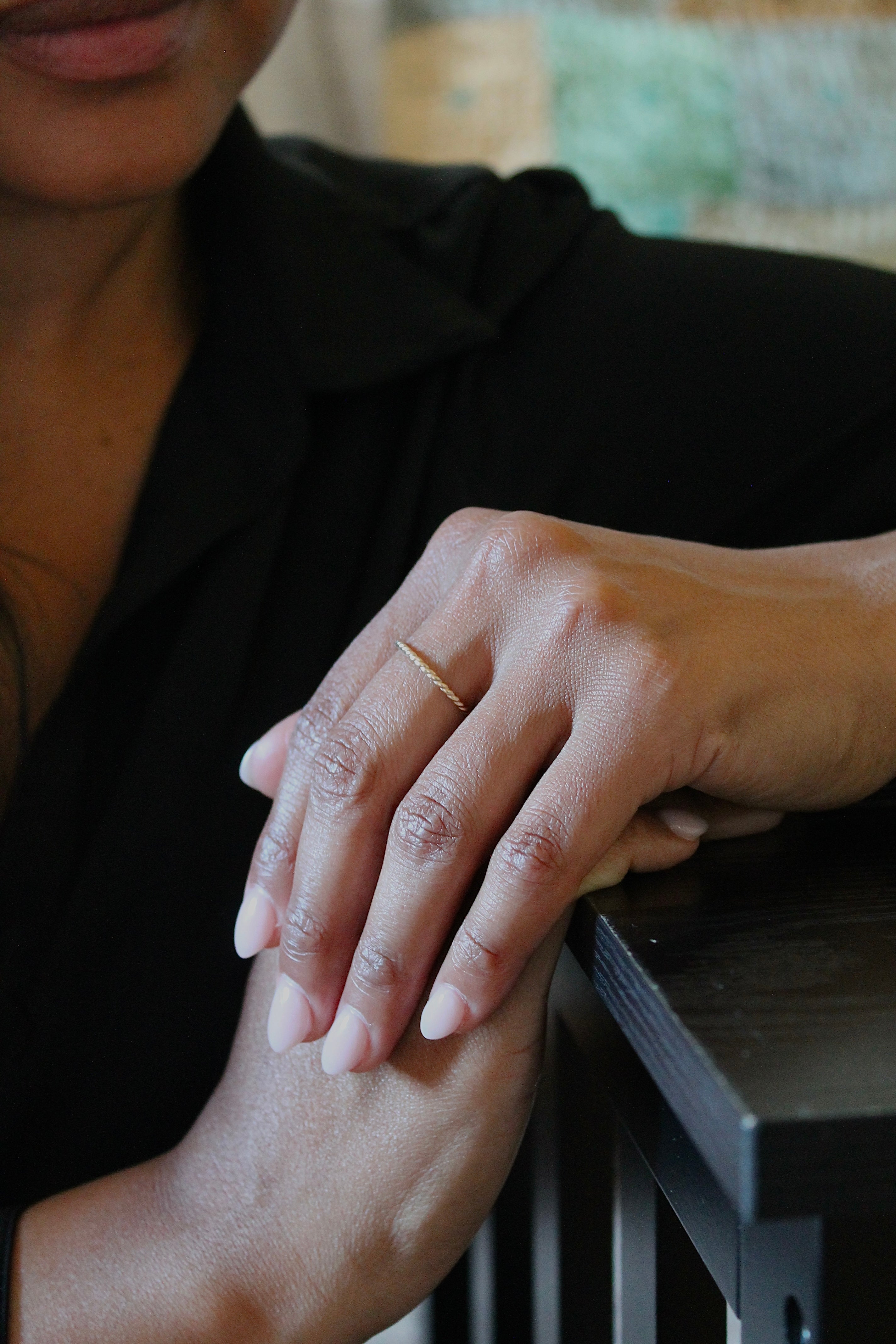 Twisted Eternity Band Ring