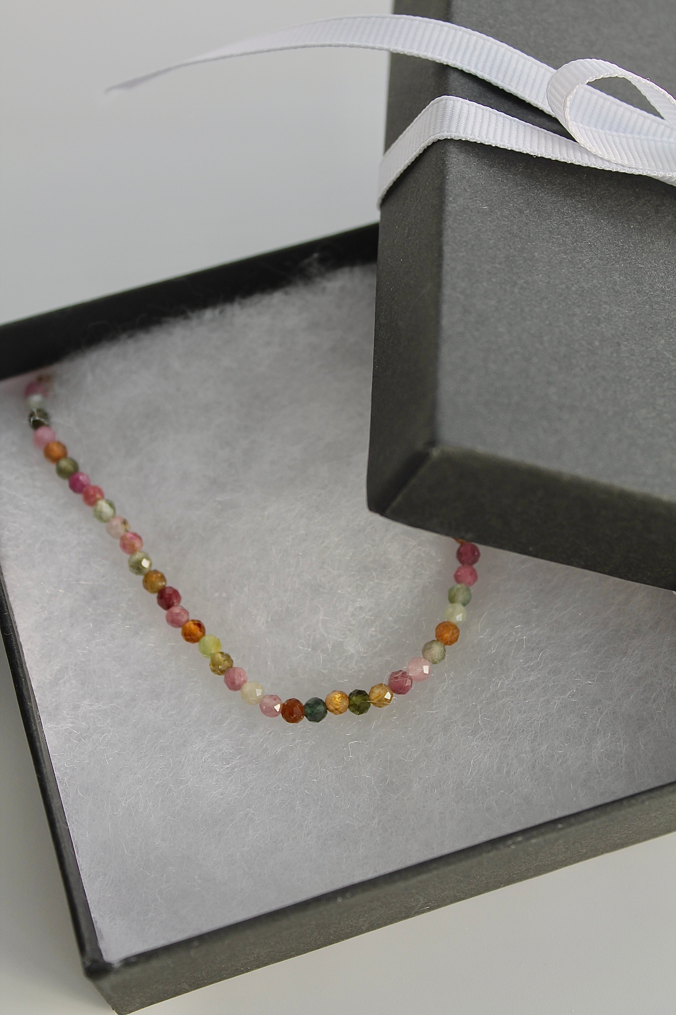 Aligning Tourmaline Necklace