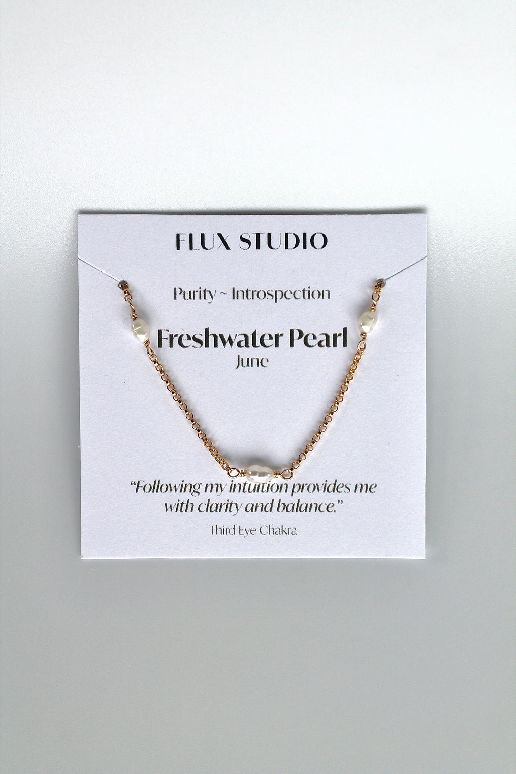 Multi Birthstone Bracelet - Freshwater Pearl (June) - Purity