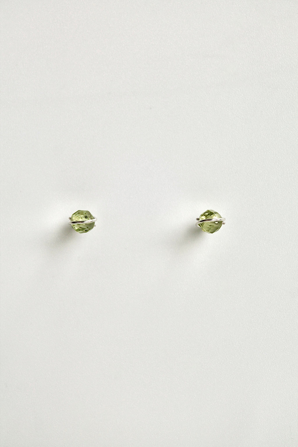 Birthstone Studs - Peridot (August) - Good Fortune