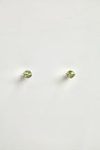 Birthstone Studs - Peridot (August) - Good Fortune