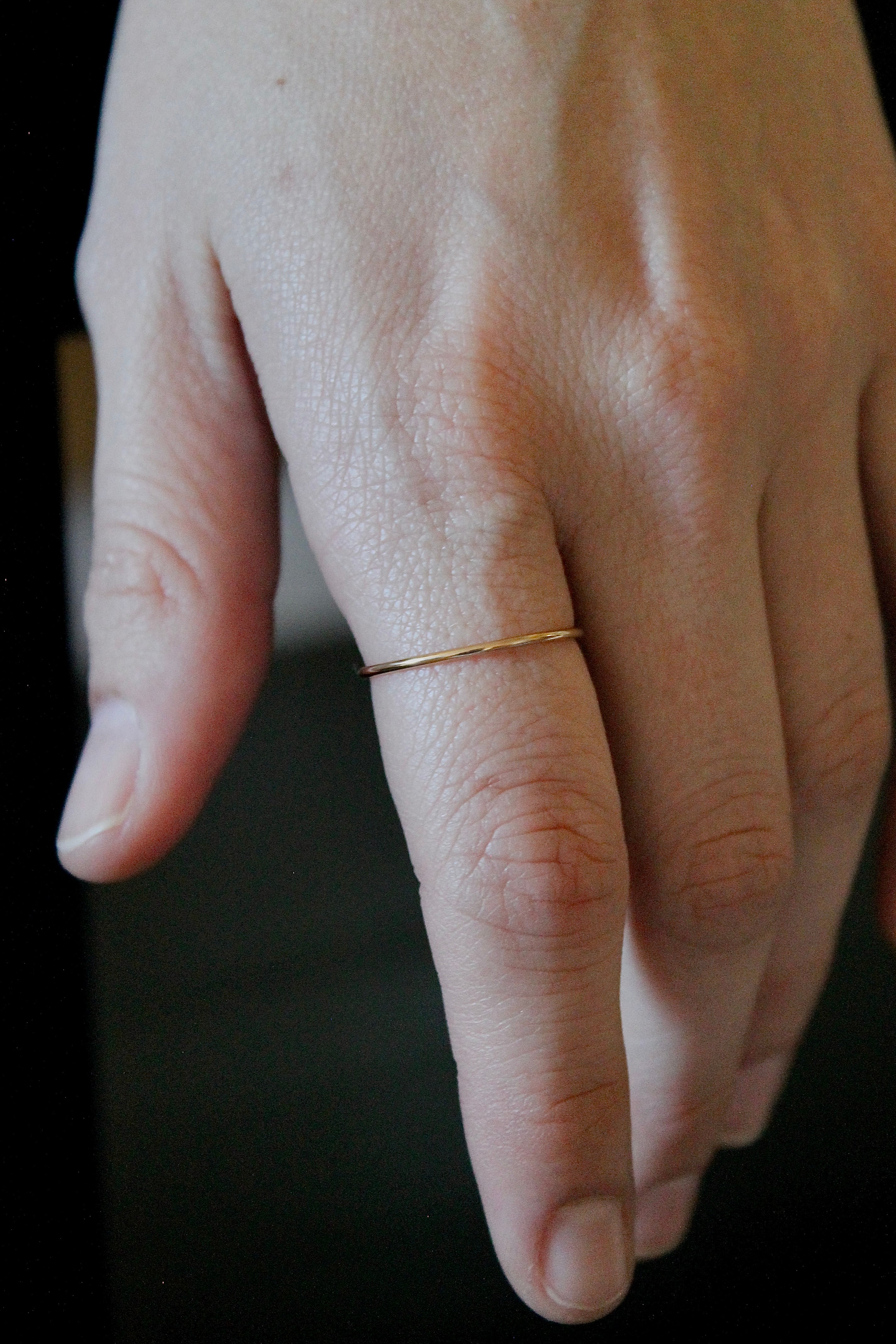 Thin Stacking Ring