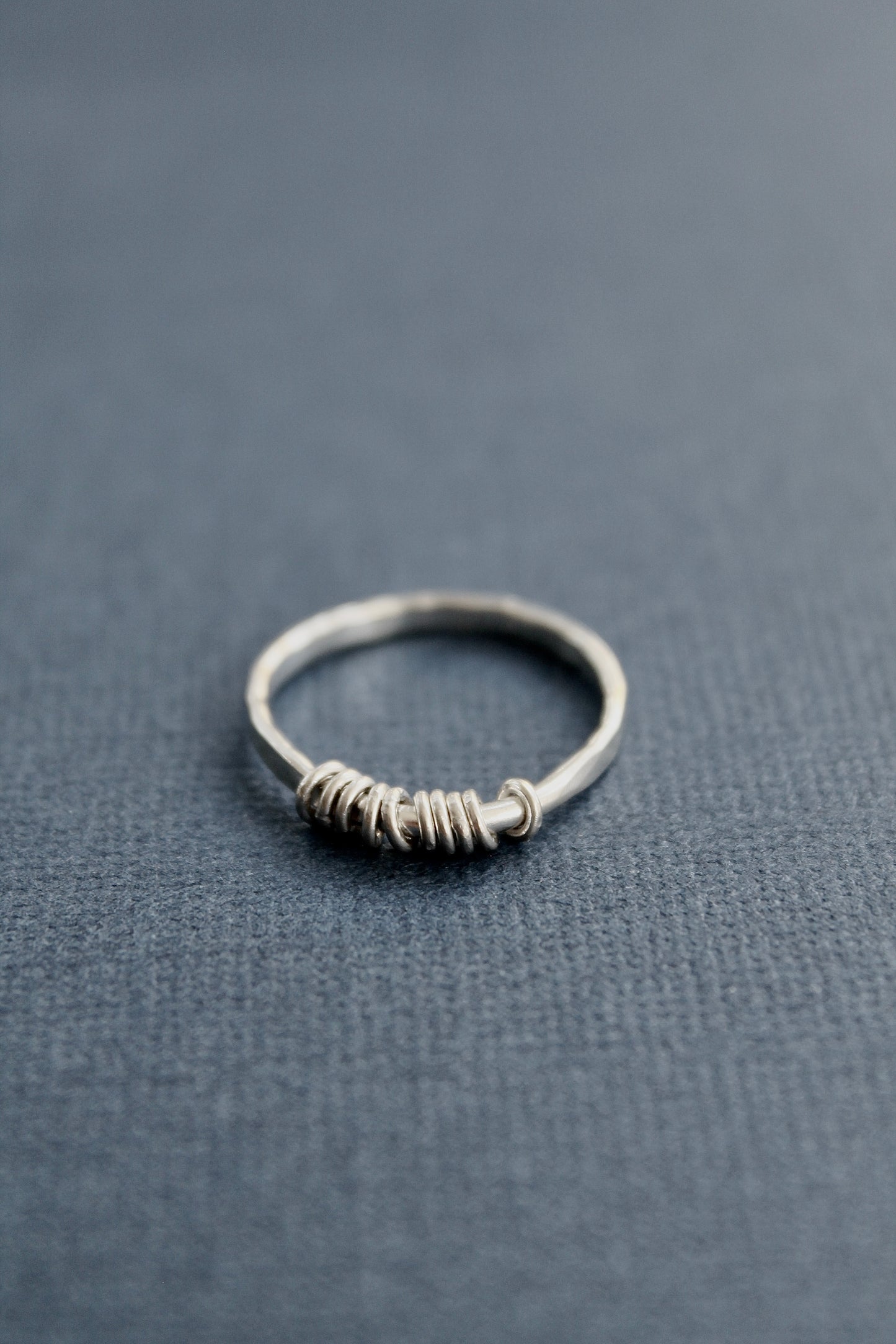 ABACUS FIDGET RING - STERLING SILVER