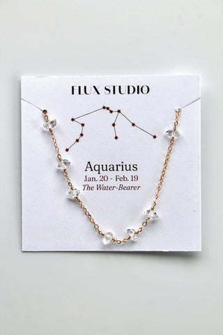 Aquarius Constellation Necklace