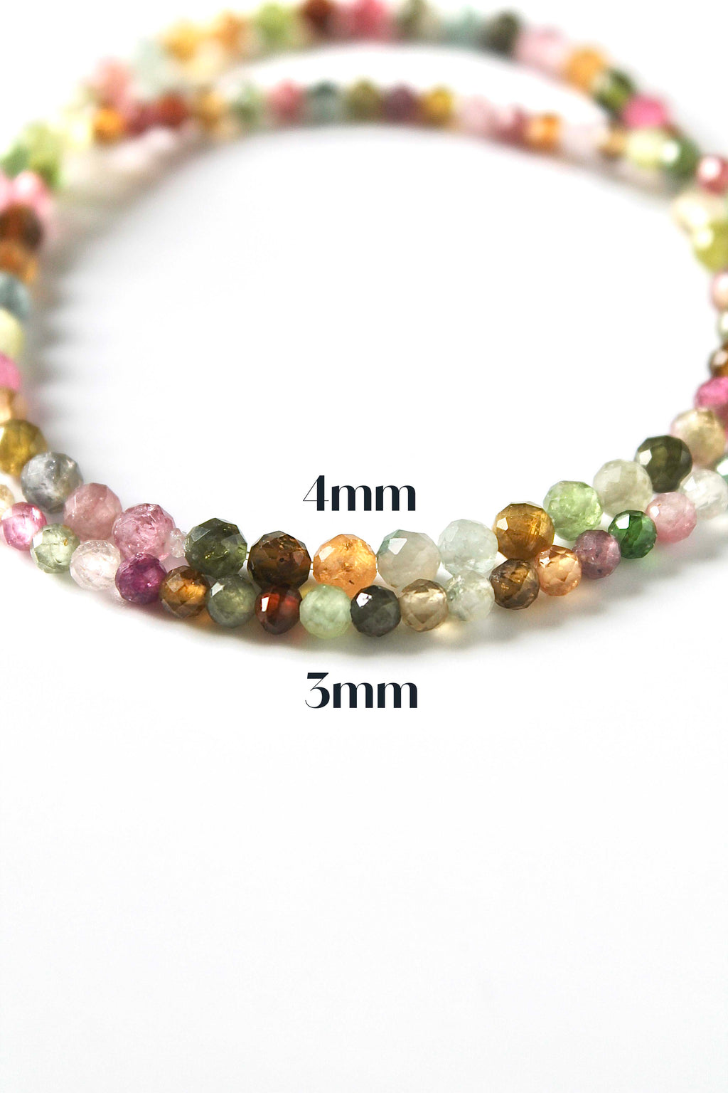 Tourmaline Beaded Stretch Bracelets