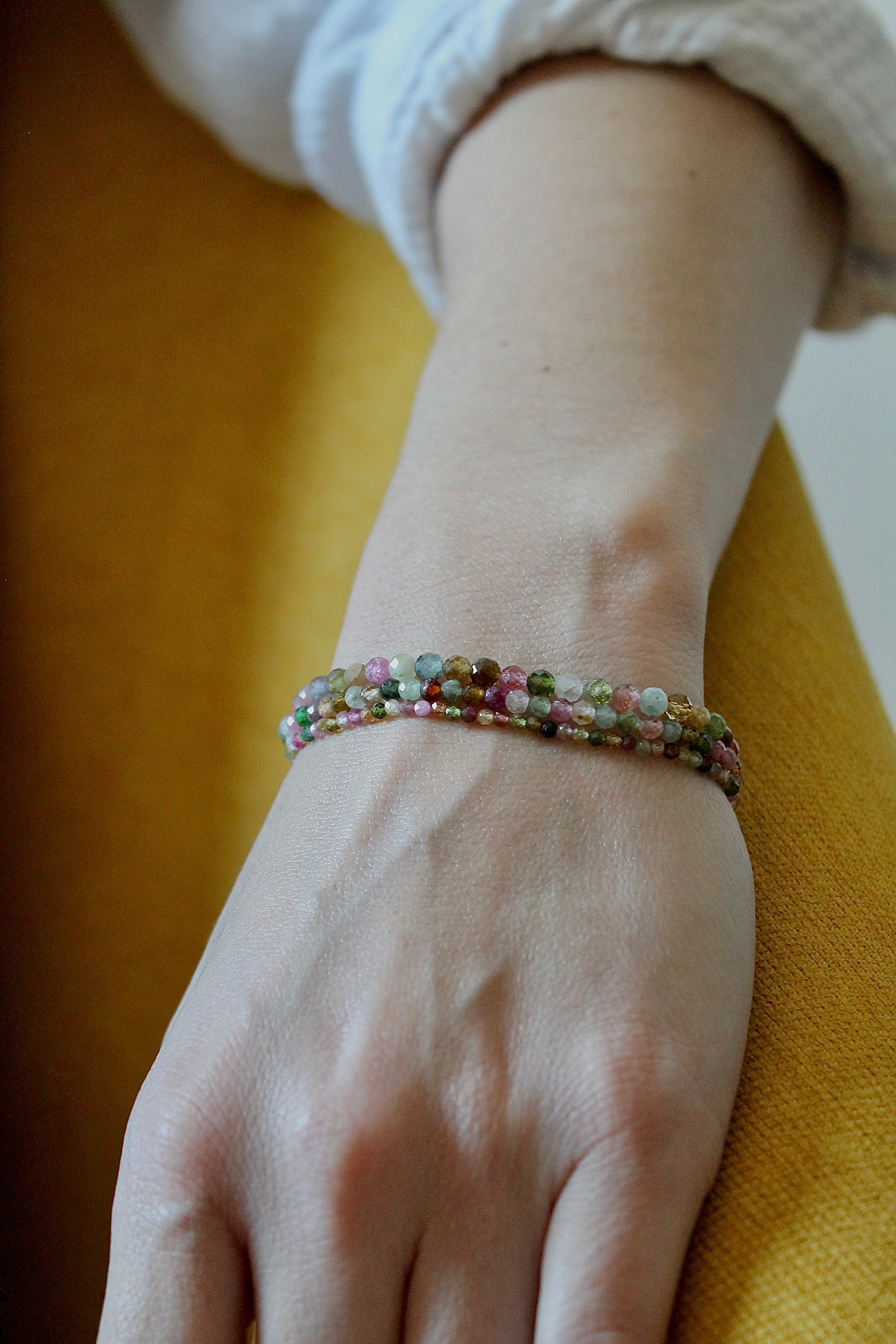 Tourmaline Stretch Bracelets