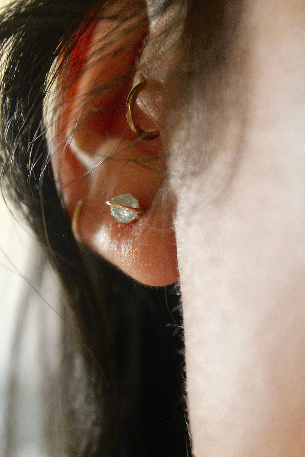 Birthstone Studs - Tourmaline (October) - Alignment