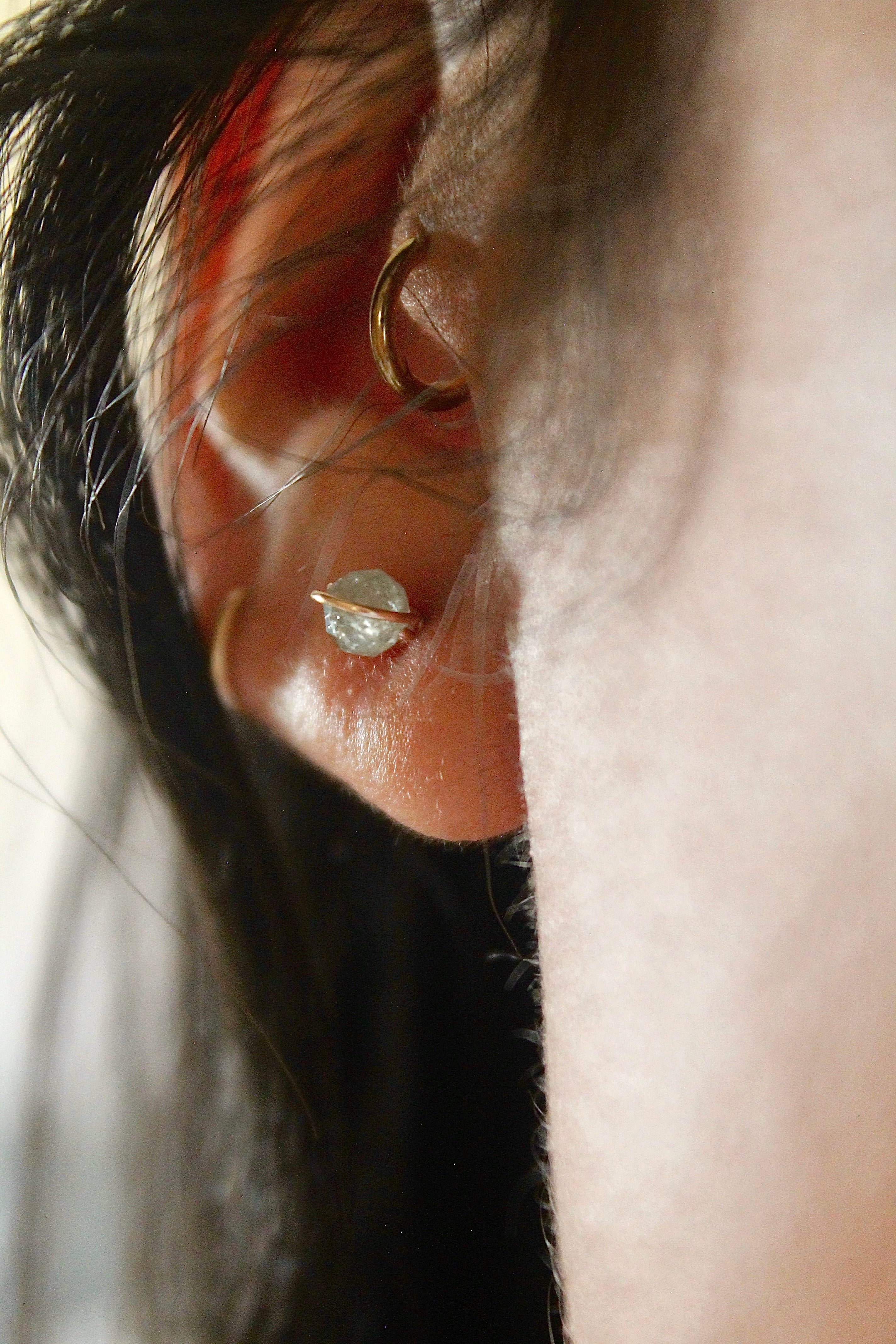 Birthstone Studs - Tourmaline (October) - Alignment