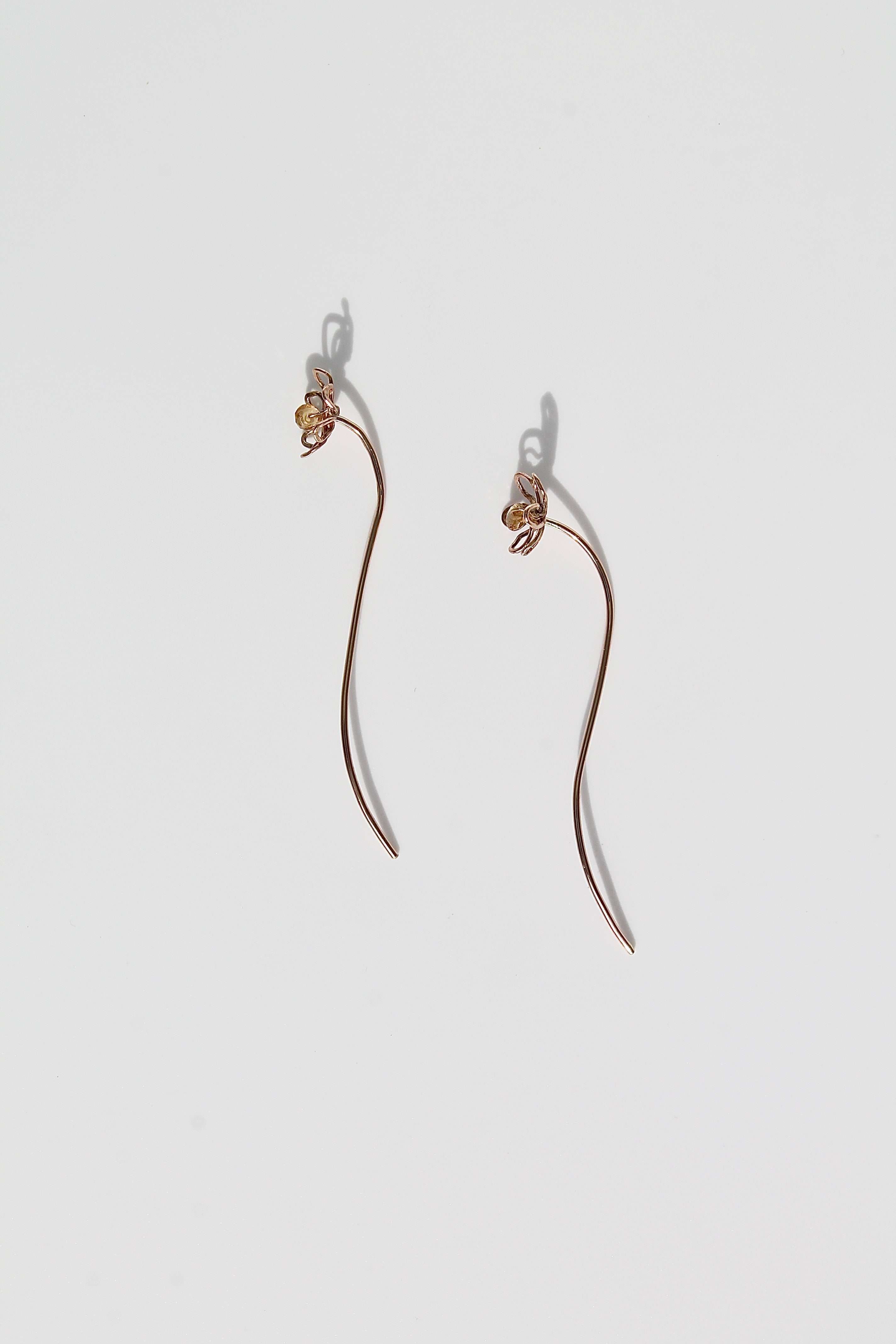 Daffodil & Citrine Threaders