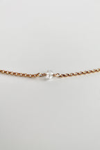 Bracelet multi-pierres de naissance - Diamant Herkimer (avril) - Lien Divin